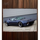 Металлическая табличка De Tomaso Pantera Gr. 3